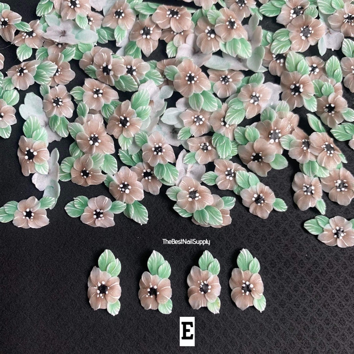 3D Acrylic Flowers 6 Colors (Style 51)