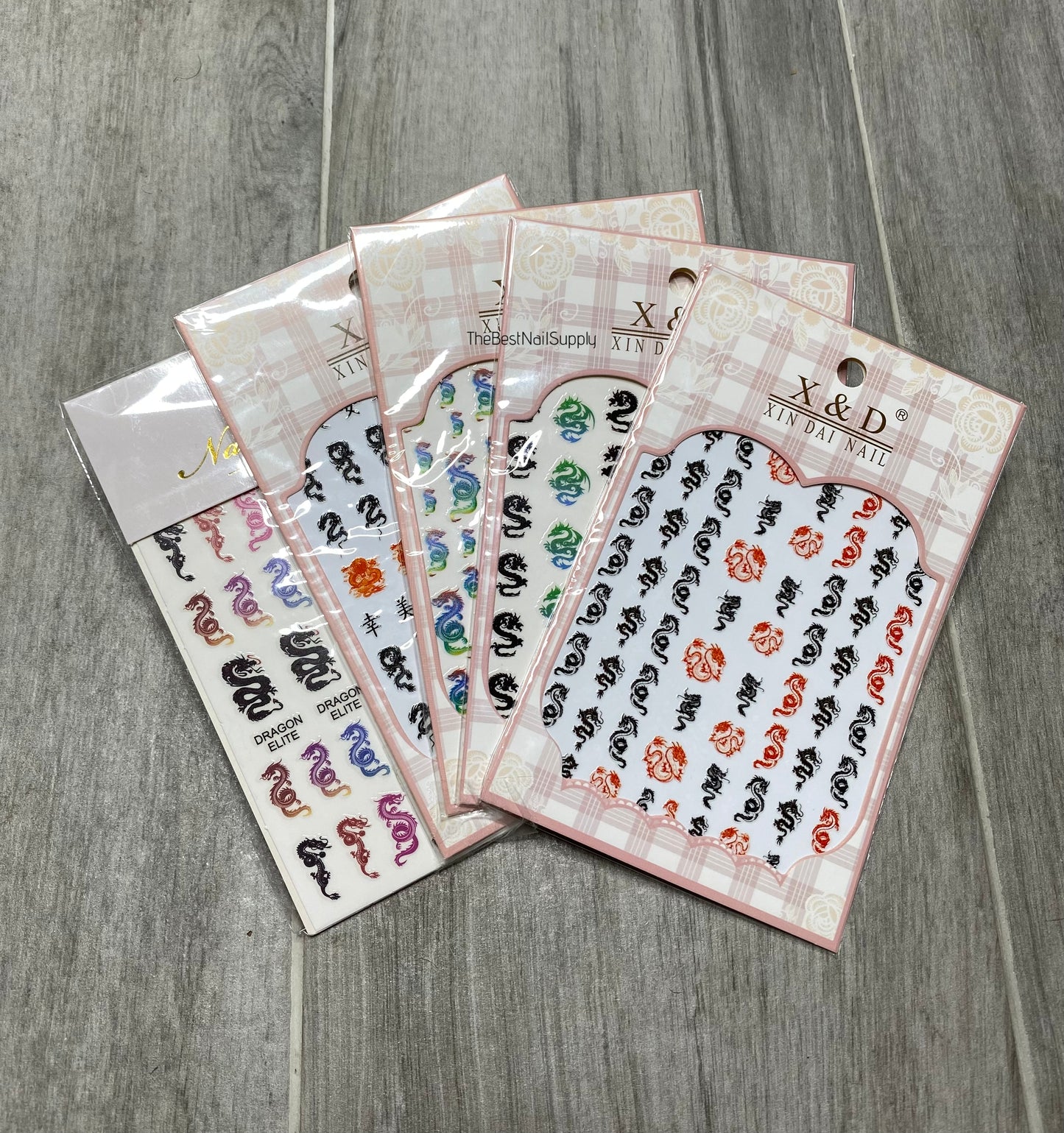 Dragon Stickers (5 Options)