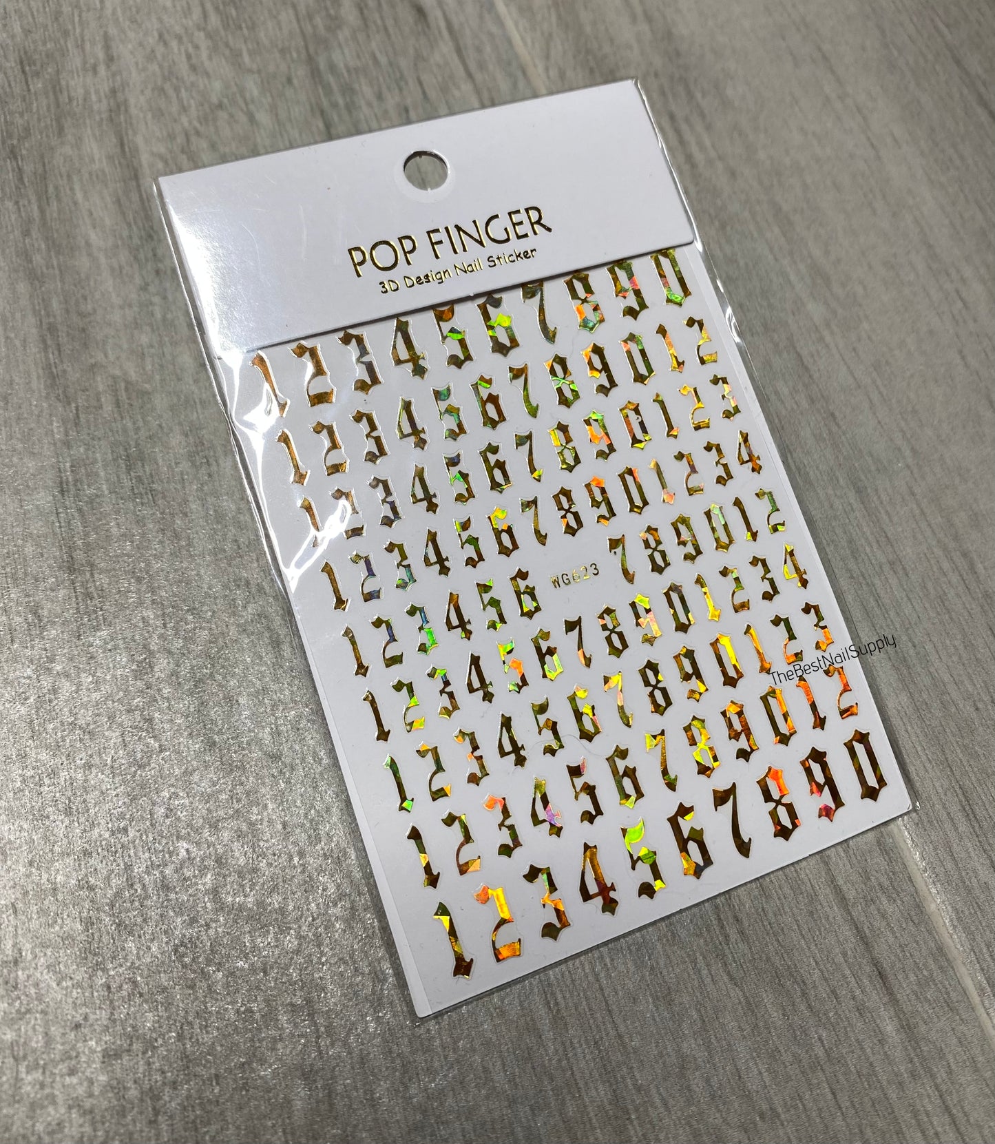 Number Stickers (3 Options)