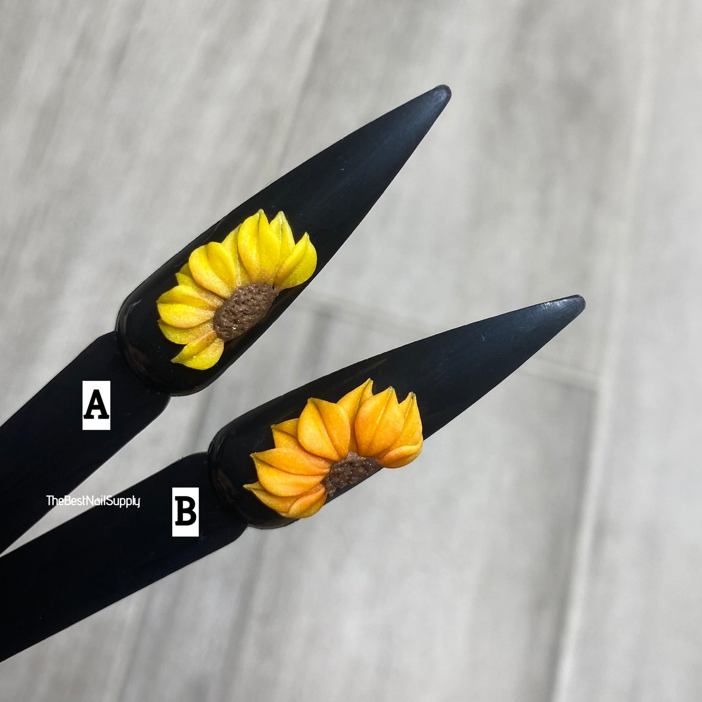 Sunflower 3D Acrylic Flowers 2 Colors (Style 52)