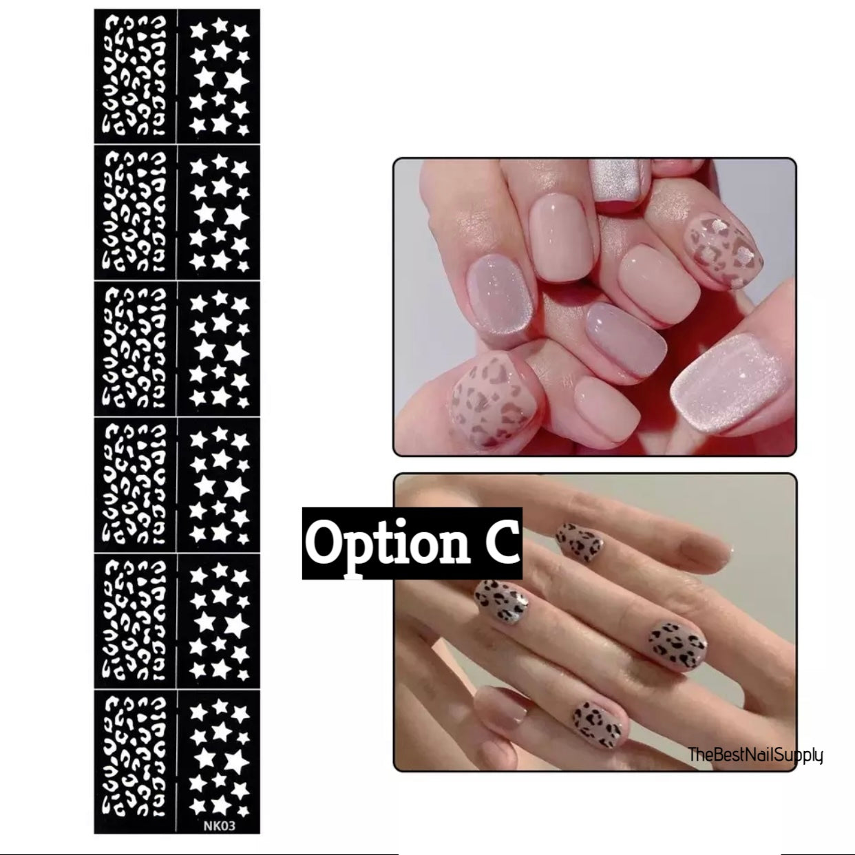 Nail Stencils (7 Options)