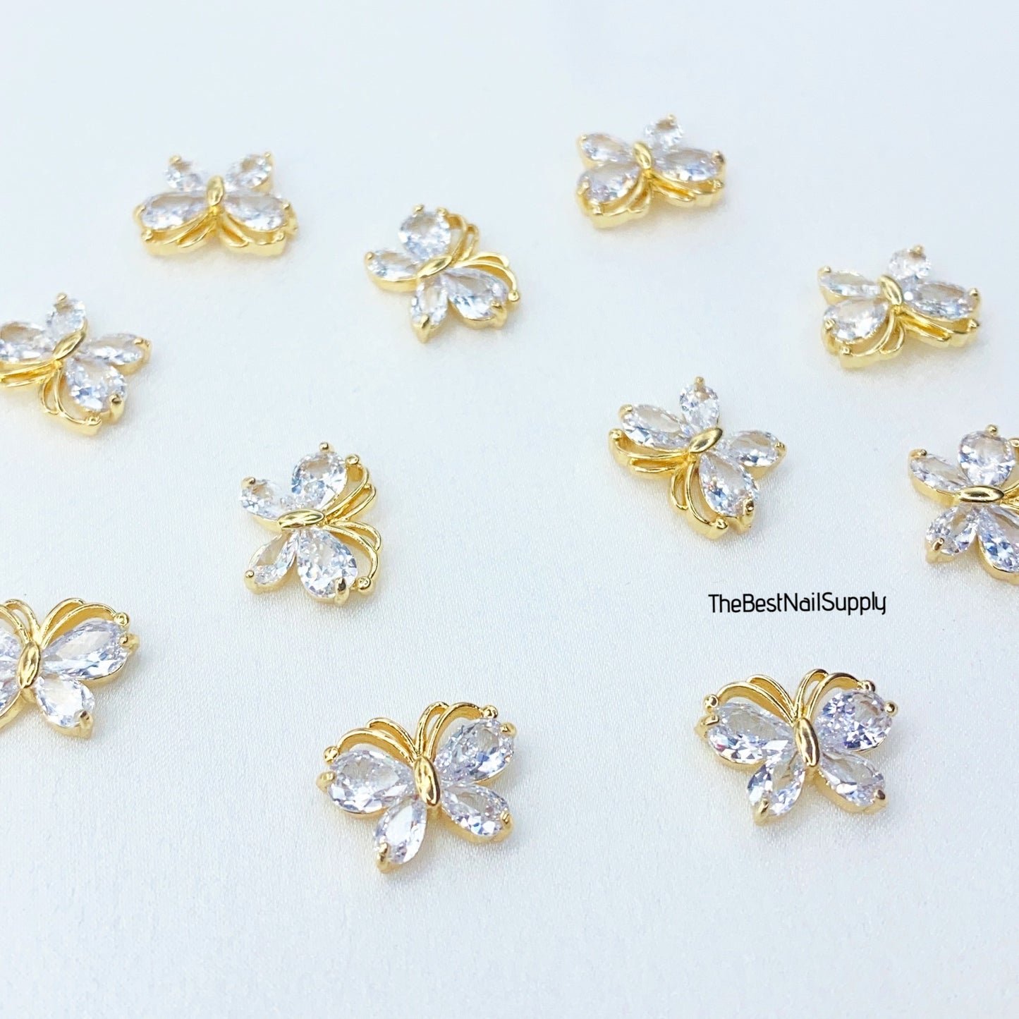 Zircon Butterfly (Gold)