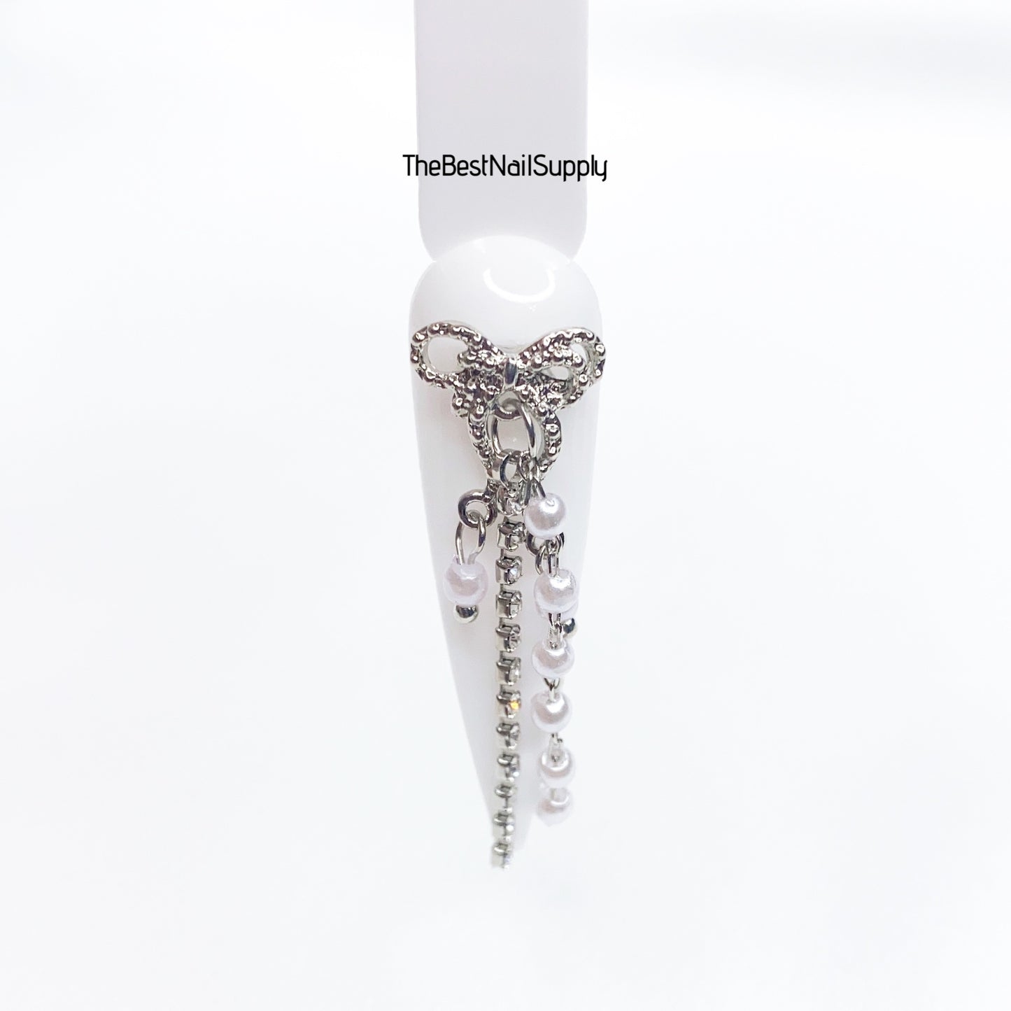 Dangle Nail Charms (Pearl)