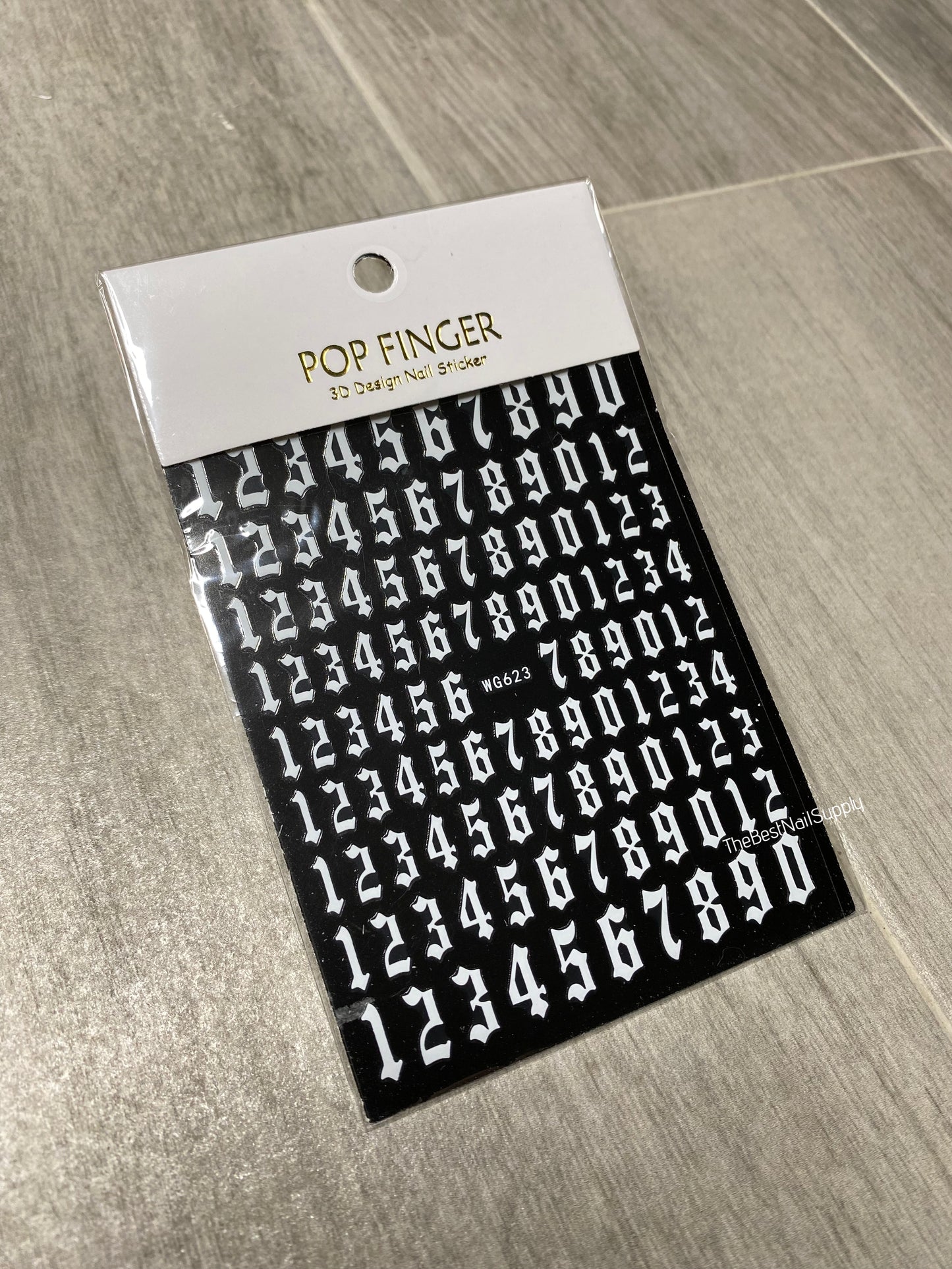Number Stickers (3 Options)