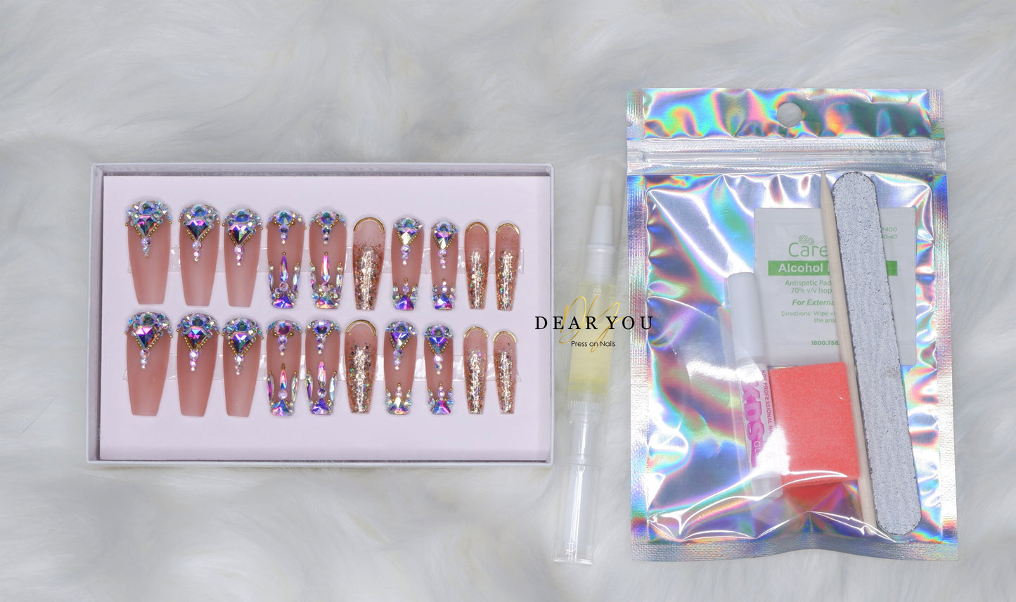 Crystal Gold 20pcs (Coffin)