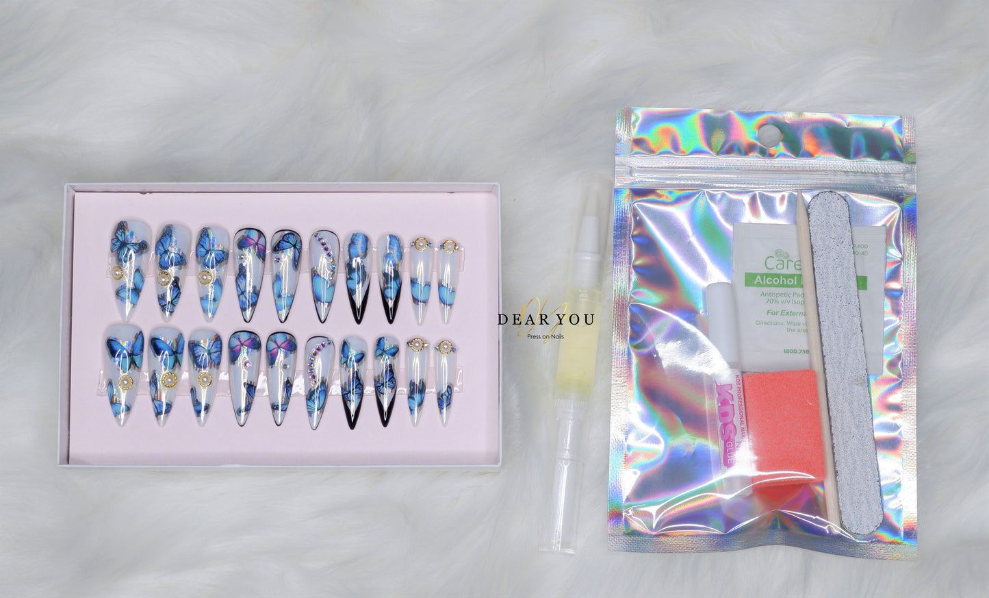 Butterfly 20pcs (Stiletto)