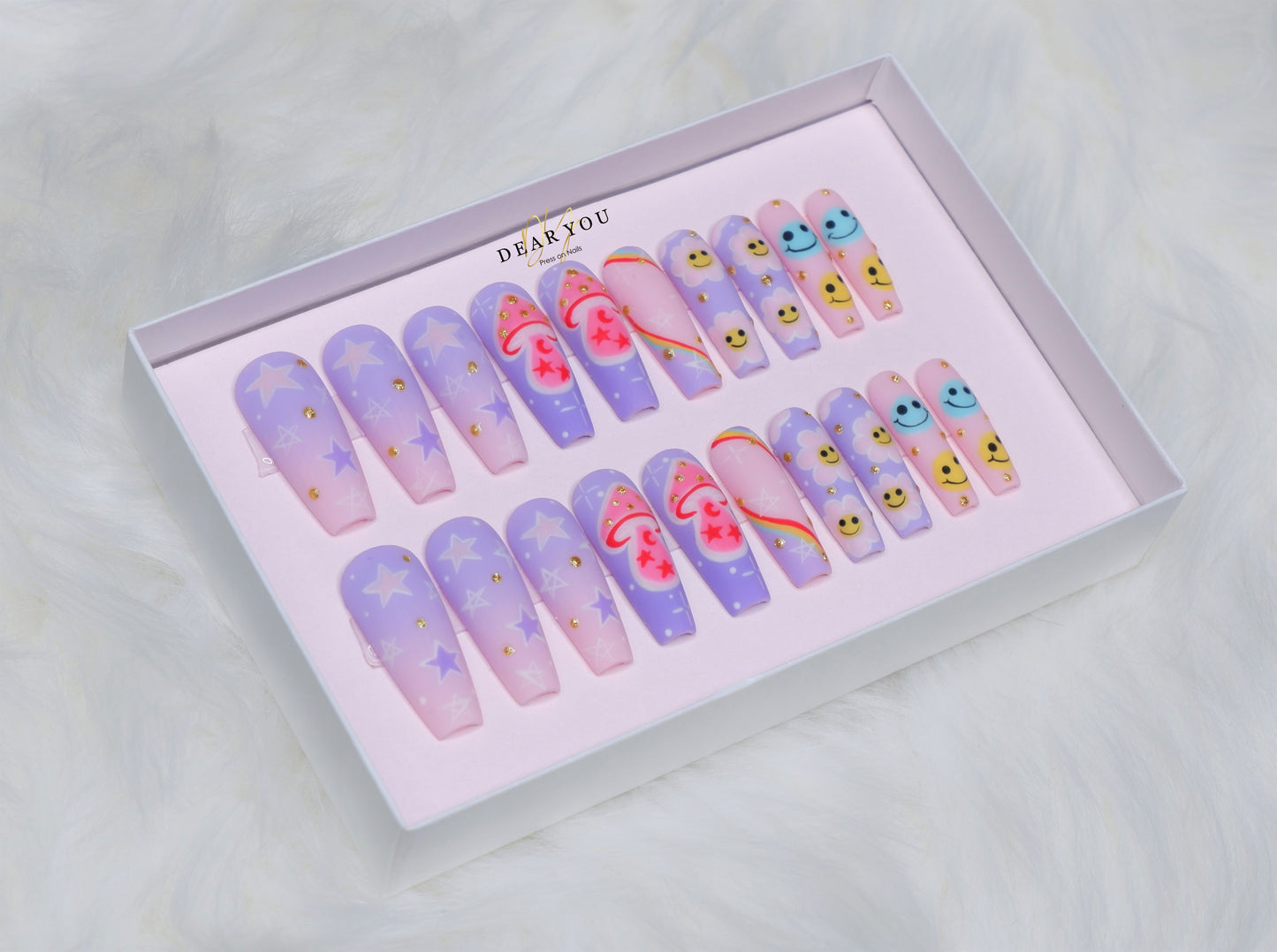 Mushroom/Smiley Face 20pcs (Coffin)