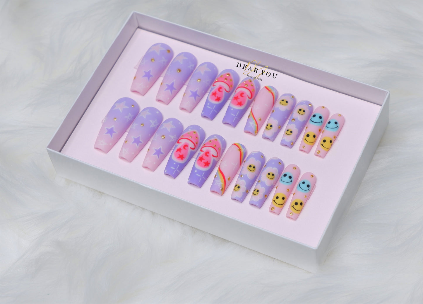 Mushroom/Smiley Face 20pcs (Coffin)