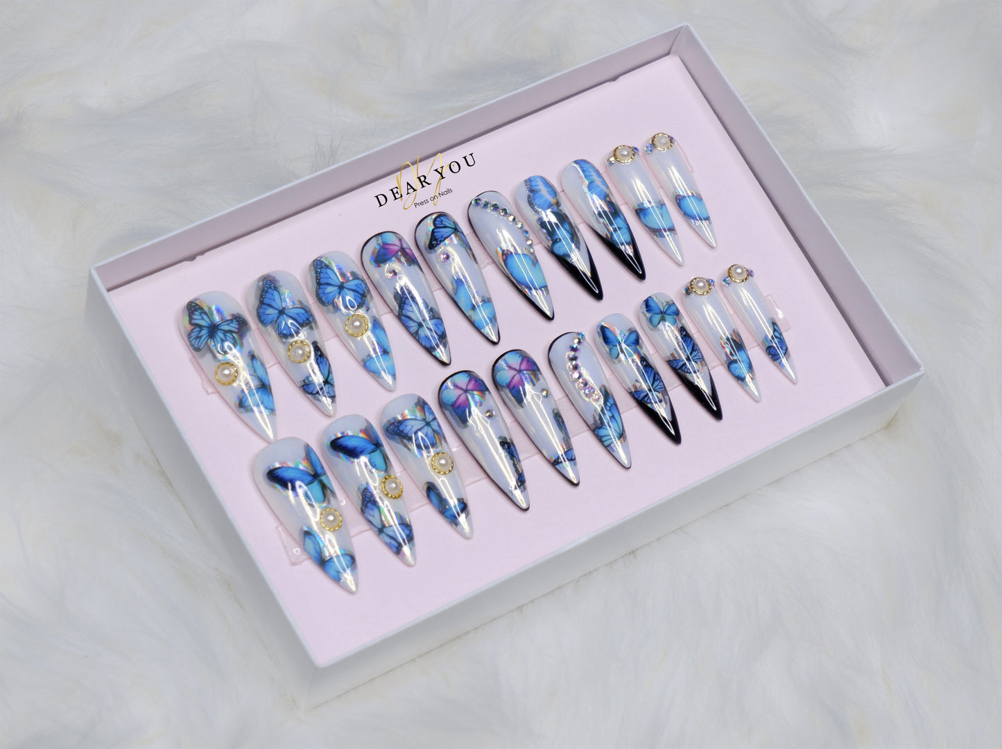 Butterfly 20pcs (Stiletto)