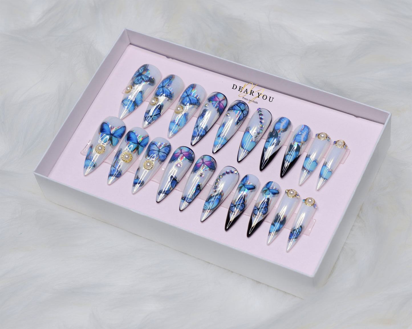 Butterfly 20pcs (Stiletto)