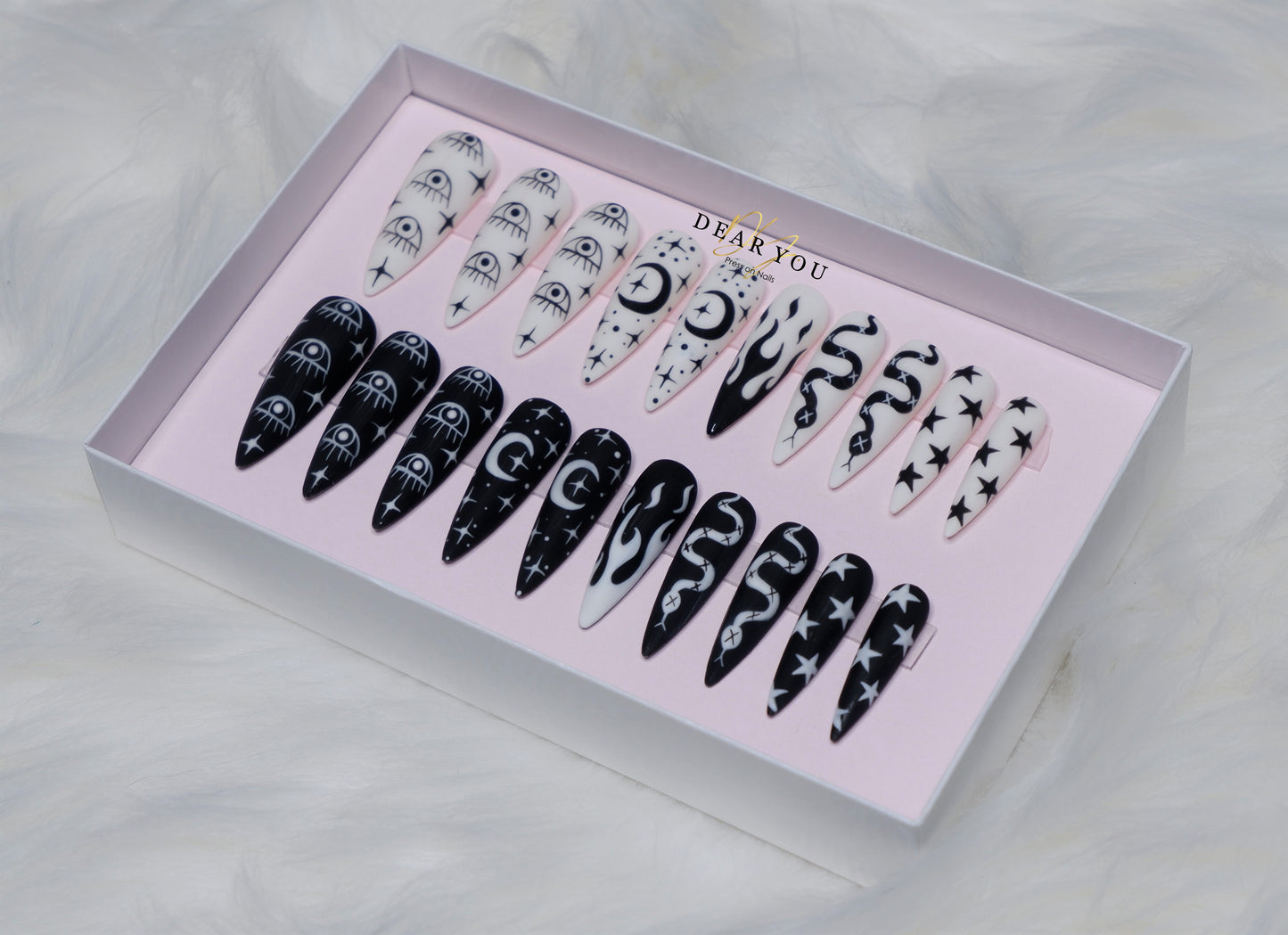 Crescent Moon/Snake 20pcs (Coffin)