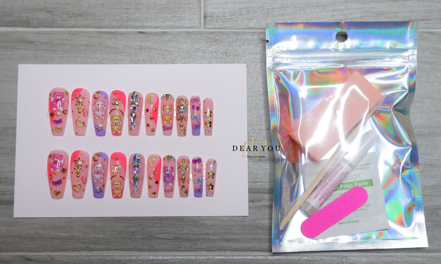 Bears/Moon 20pcs (Coffin)