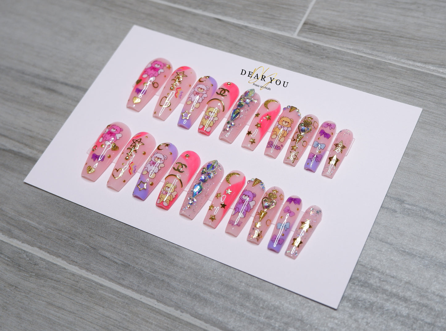 Bears/Moon 20pcs (Coffin)
