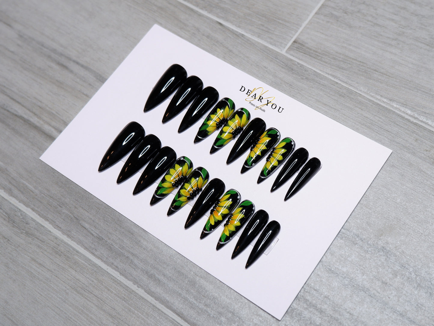 Sunflower 20pcs (Stiletto)