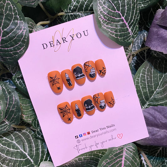 Spooky Set 10pcs (Almond)