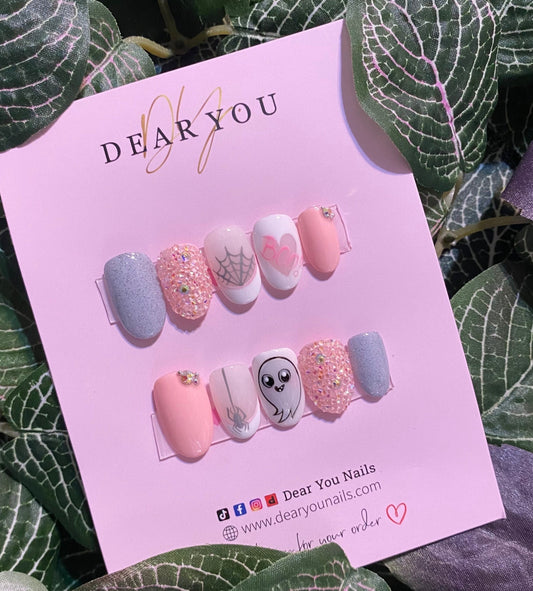 Spooky Set 10pcs (Almond)