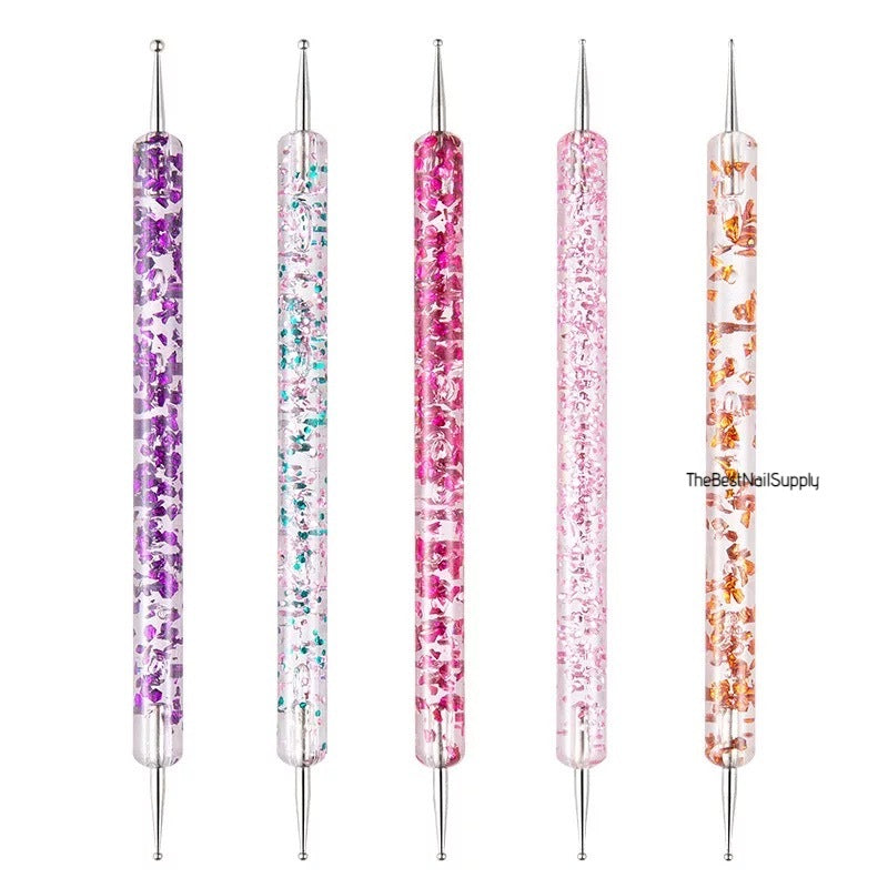 5pcs Crystal Dotting Pen | Marble Making | Nail Tool