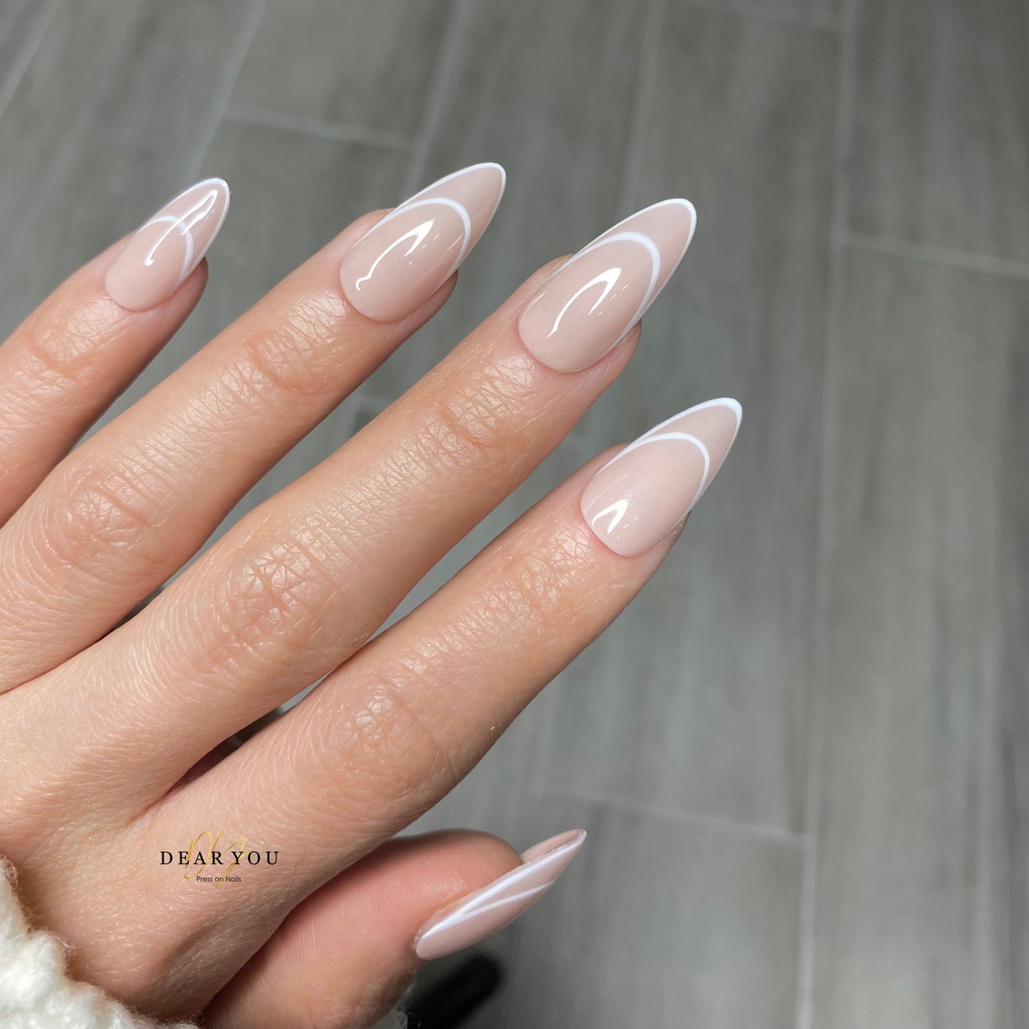 Beige 24pcs (Almond)