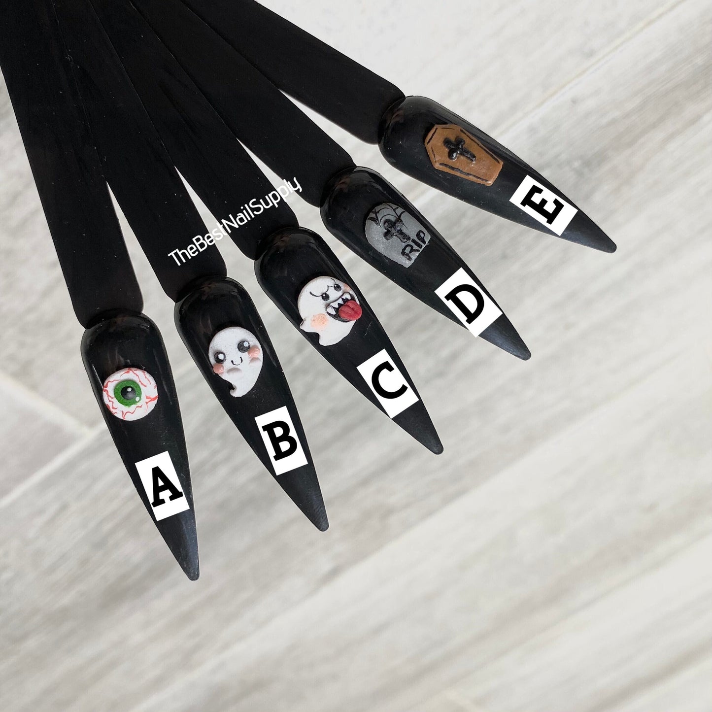 Halloween Acrylic Charms (5 Options)