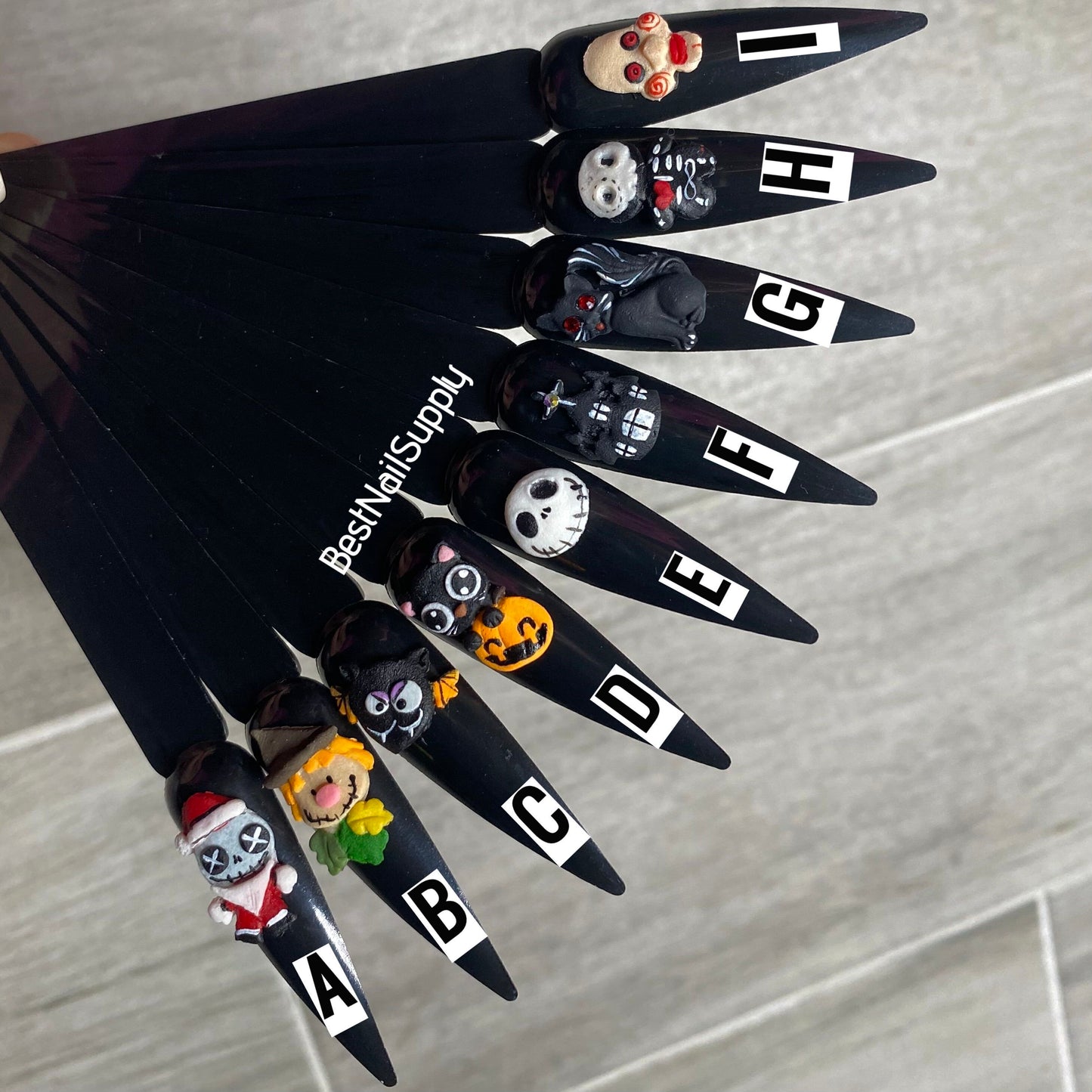 Halloween Acrylic Charms (9 Options)