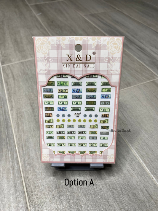 Money/Dollar Sticker (2 Options)