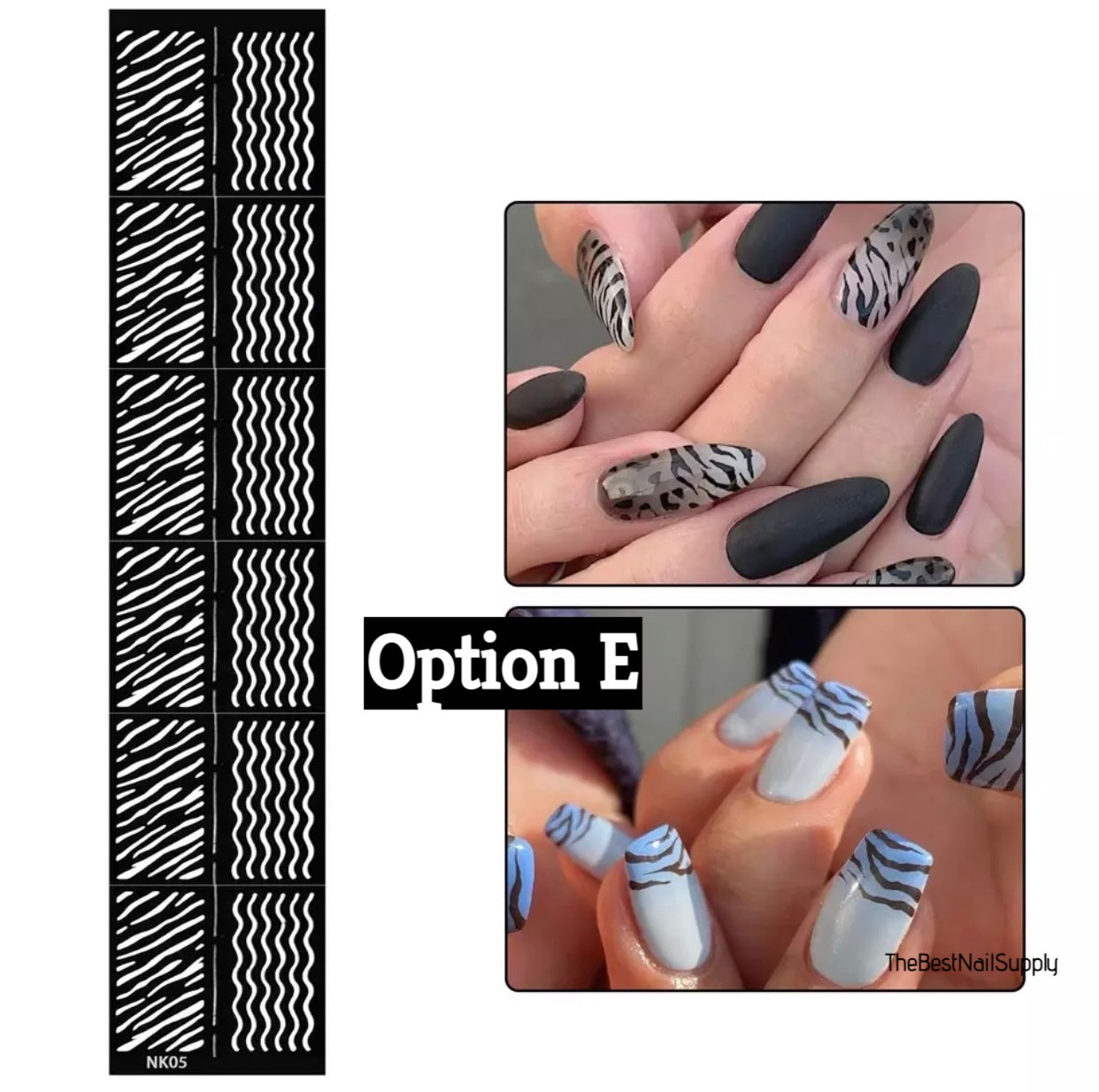 Nail Stencils (7 Options)