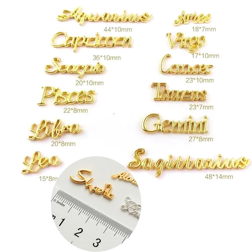 Zodiac Sign 12 Pieces