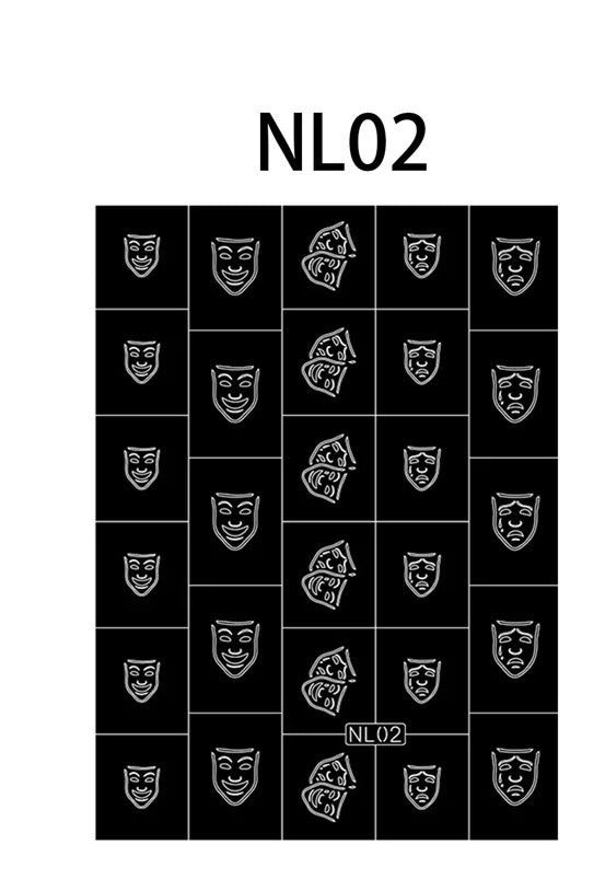 Nail Stencils (6 Options)