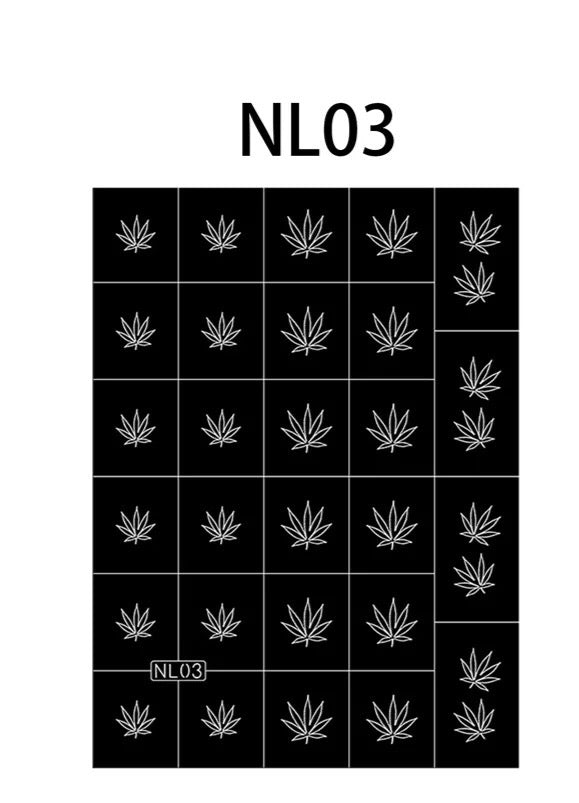 Nail Stencils (8 Options)