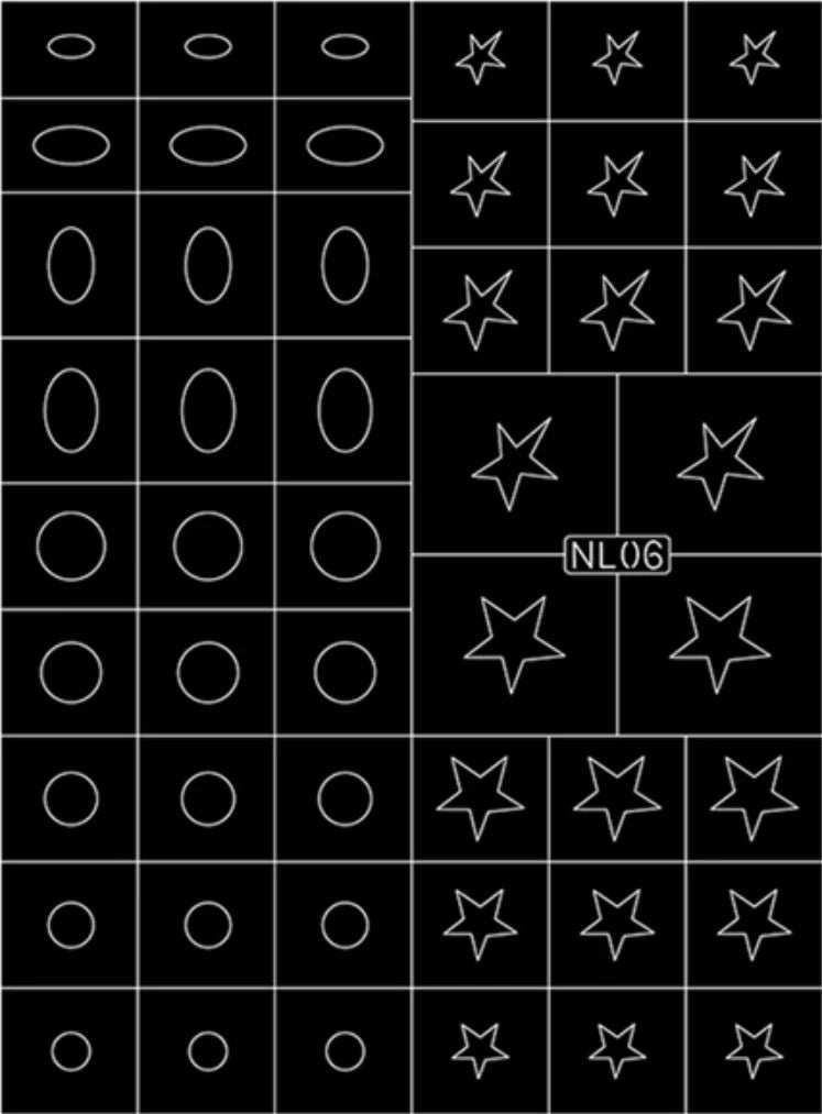 Nail Stencils (6 Options)