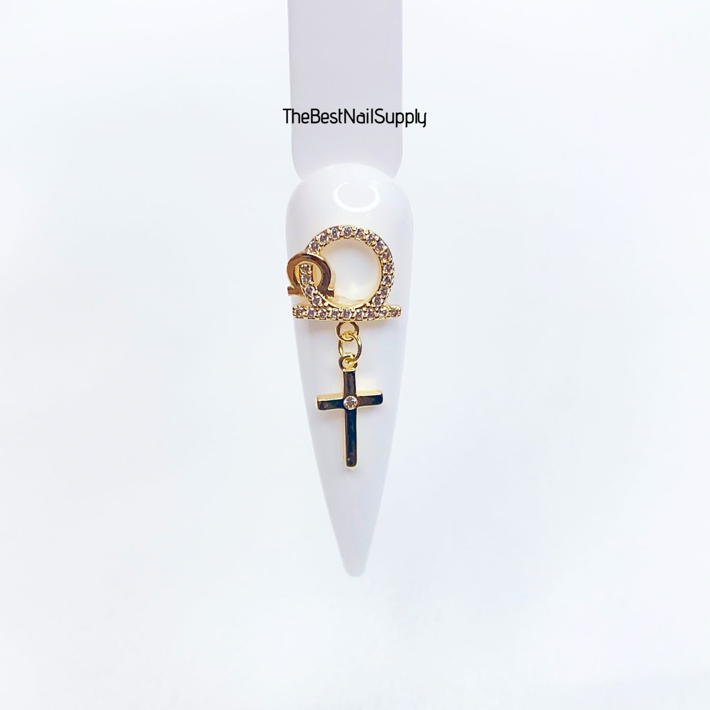 2pcs/4pcs Cross Dangle (Gold)