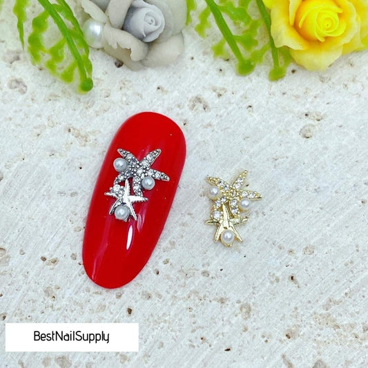 CZ Starfish Nail Charm (N21)