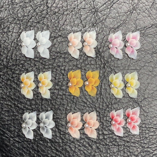 3D Acrylic Flowers 9 Colors (Style 31)