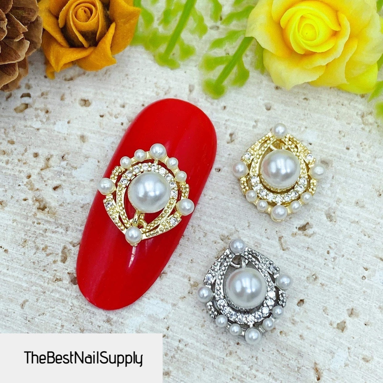 Gold Nail Charm
